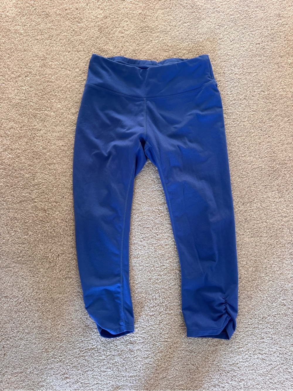 Eastern Mountain Sports Royal Blue Kids Leggings with Side Ruching